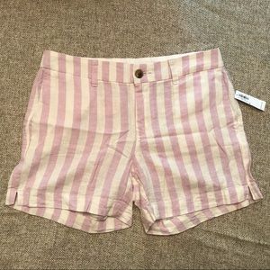 OLD NAVY Mid-Rise Everyday Linen-Blend Shorts. NWT
